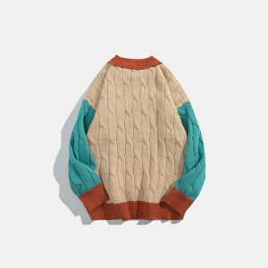 90s aesthetic sweater youthful & iconic style 4429