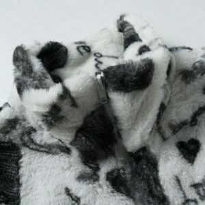chic heart furry jacket   cozy & iconic y2k style 6665