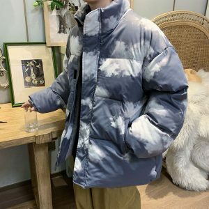 cloudy winter puffer jacket chic & cozy essential 8444