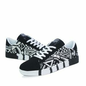 colorful graffiti skate shoes   urban & youthful street style 4910