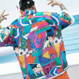 colorful ukiyo shirt   vibrant & youthful streetwear icon 4433