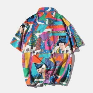 colorful ukiyo shirt   vibrant & youthful streetwear icon 8174