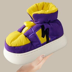 cozy thick plush slippers warm 8500