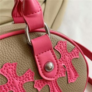 cross embroidered handbag iconic & crafted design 5873