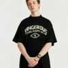 dangerous high neck t shirt edgy & youthful streetwear 4038