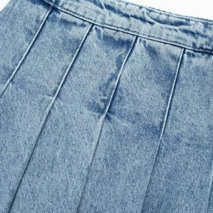 denim flades mini skirt youthful denim mini skirt iconic flades design 7630