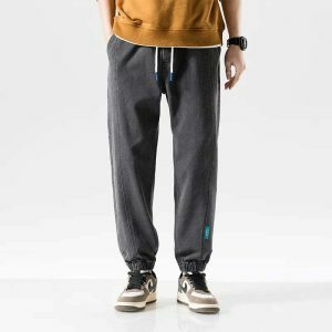 denim joggers baggy jeans youthful & sleek streetwear staple 3062