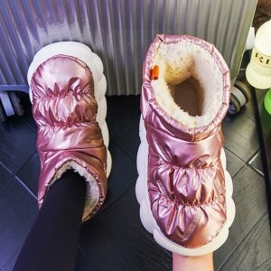 down cloth slipper cozy & luxurious comfort footwear 5712