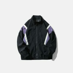 dynamic bomber windbreaker jacket   urban & youthful style 5656