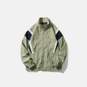dynamic bomber windbreaker jacket   urban & youthful style 6611