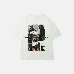 dynamic chemical reaction tee youthful & innovative design 5650