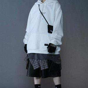 dynamic disintegration hoodie   youthful urban style 5598