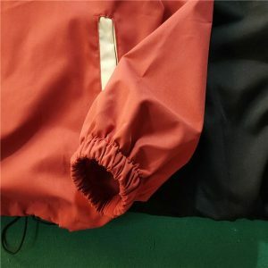 dynamic half zipper windbreaker iconic hooded design 1305