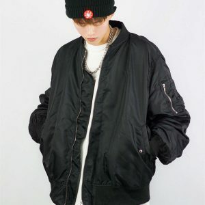 edgy back skeleton jacket urban & youthful streetwear 8573