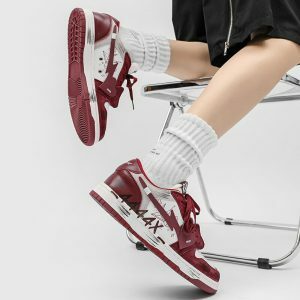 electrifying heart shoes   bold & youthful streetwear staple 4711