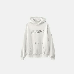 embroidered letter hoodie   youthful & dynamic streetwear 3215