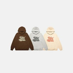 enjoy life graphic hoodie   youthful & inspiring streetwear 4677