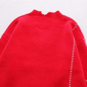 frayed oversized sweater youthful frayed sweater oversized & trendy comfort 1208