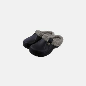 fuzzy waterproof slippers chic & cozy essential footwear 2741