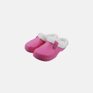 fuzzy waterproof slippers chic & cozy essential footwear 4110