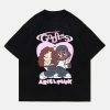 goddess graphic tee   chic & youthful streetwear essential 1262