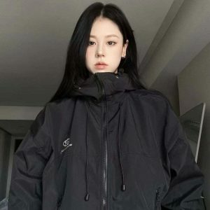 gorpcore zip jacket for women   sleek & youthful streetwear 3747