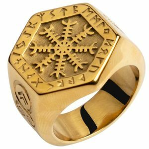 gothic nordic compass ring   exclusive crafted design 4305
