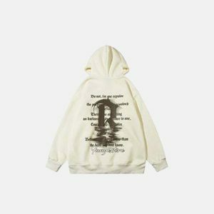 graffiti art hoodie oversized & youthful streetwear icon 2157