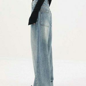 highwaist vintage jeans bf style chic & youthful look 1046