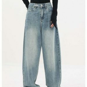 highwaist vintage jeans bf style chic & youthful look 5156