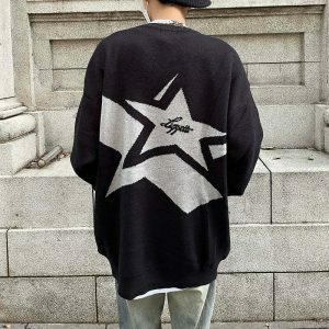 iconic avenue of stars sweater   urban chic & youthful 4257