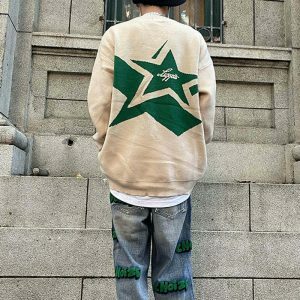 iconic avenue of stars sweater   urban chic & youthful 4589