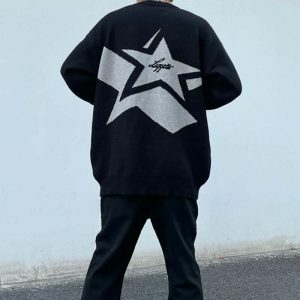 iconic avenue of stars sweater   urban chic & youthful 7111