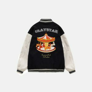 iconic joker varsity jacket   youthful & edgy streetwear 8203