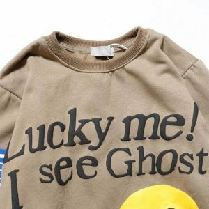 iconic lucky me i see ghosts sweatshirt   urban & youthful 7863