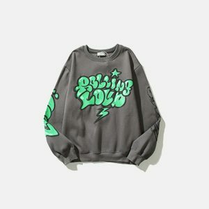 iconic rolling loud sweatshirt youthful streetwear vibe 6284