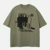 iconic vintage oversized t shirt   youthful urban style 8342