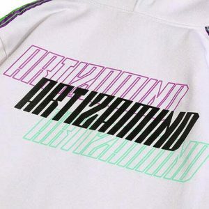 illusion & reality print hoodie   youthful urban streetwear 6752