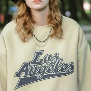 los angeles iconic sweatshirt   urban chic & youthful style 2061