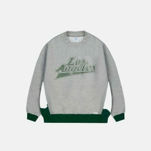 los angeles iconic sweatshirt   urban chic & youthful style 4768