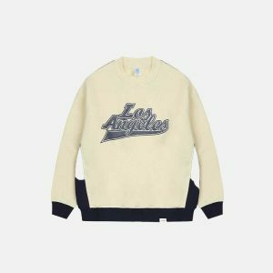 los angeles iconic sweatshirt   urban chic & youthful style 8233
