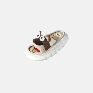 lovely animal slippers cozy & quirky comfort footwear 3688