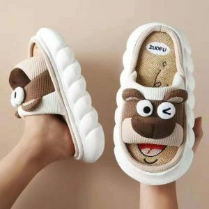 lovely animal slippers cozy & quirky comfort footwear 5541