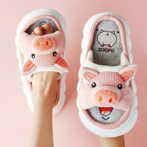 lovely animal slippers cozy & quirky comfort footwear 6768