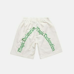 magic declaration shorts youthful & bold streetwear staple 1310