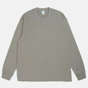 minimalist blank long sleeve t shirts sleek & versatile 3127