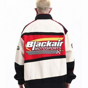 motorsports inspired varsity jacket urban & iconic style 6821