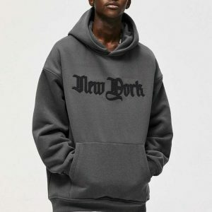 new york hoodie iconic ny hoodie   sleek urban streetwear essential 3209