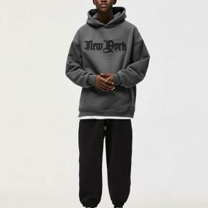 new york hoodie iconic ny hoodie   sleek urban streetwear essential 3878