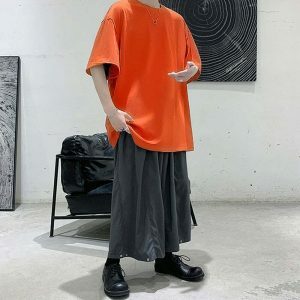 oversized t shirt with elbow length sleeves youthful cut 3790